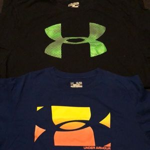 2 Under Armour T-shirts